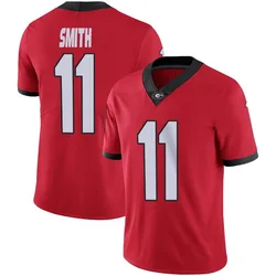 Men's Nike Arian Smith Georgia Bulldogs Limited Red Football Jersey