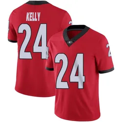 Men's Nike Dominick Kelly Georgia Bulldogs Limited Red Football Jersey