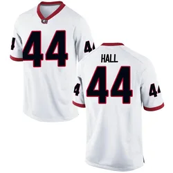 Men's Nike Jordan Hall Georgia Bulldogs Replica White Football College Jersey