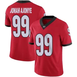 Men's Nike Joseph Jonah-Ajonye Georgia Bulldogs Limited Red Football Jersey