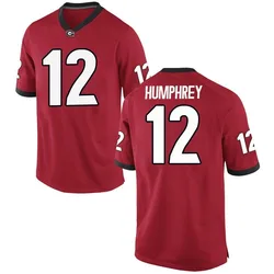 Men's Nike Julian Humphrey Georgia Bulldogs Replica Red Football College Jersey