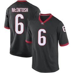 Men's Nike Kenny McIntosh Georgia Bulldogs Game Black Football College Jersey
