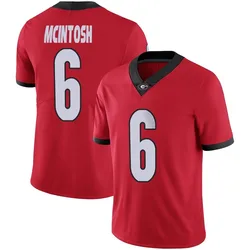 Men's Nike Kenny McIntosh Georgia Bulldogs Limited Red Football Jersey