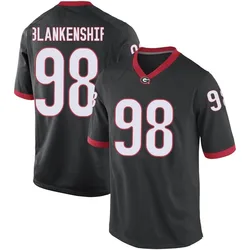 Men's Nike Rodrigo Blankenship Georgia Bulldogs Game Black Football College Jersey
