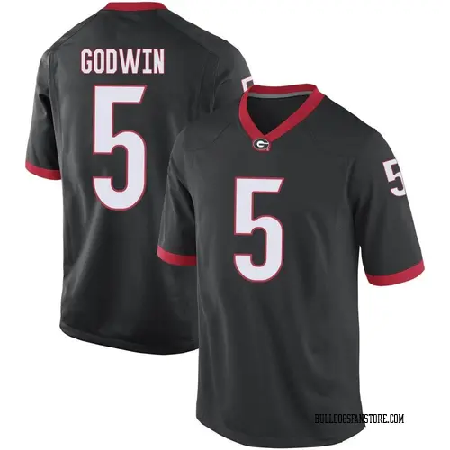 Georgia Bulldogs Terry Godwin Signed Custom Jersey Beckett COA RB Champs INSCRIP 
