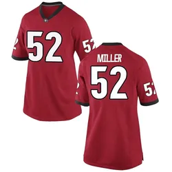 Women's Nike Christen Miller Georgia Bulldogs Replica Red Football College Jersey