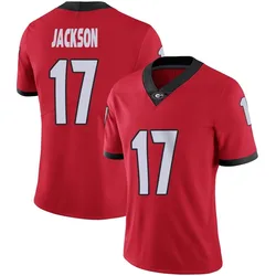 Women's Nike Dan Jackson Georgia Bulldogs Limited Red Football Jersey