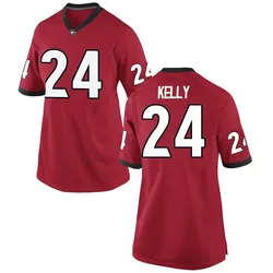 Women's Nike Dominick Kelly Georgia Bulldogs Game Red Football College Jersey