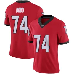 Women's Nike Drew Bobo Georgia Bulldogs Limited Red Football Jersey