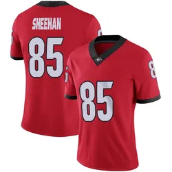 Women's Nike Drew Sheehan Georgia Bulldogs Limited Red Football Jersey