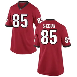 Women's Nike Drew Sheehan Georgia Bulldogs Replica Red Football College Jersey