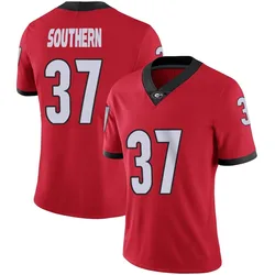 Women's Nike Drew Southern Georgia Bulldogs Limited Red Football Jersey