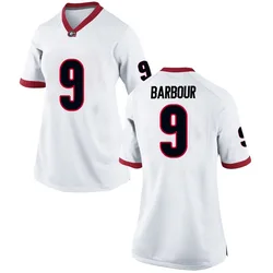 Women's Nike Ethan Barbour Georgia Bulldogs Game White Football College Jersey