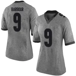 Women's Nike Ethan Barbour Georgia Bulldogs Limited Gray Football College Jersey