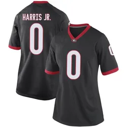 Women's Nike Gabe Harris Jr. Georgia Bulldogs Game Black Football College Jersey