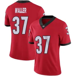 Women's Nike Henry Waller Georgia Bulldogs Limited Red Football Jersey