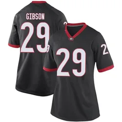 Women's Nike Isaiah Gibson Georgia Bulldogs Replica Black Football College Jersey