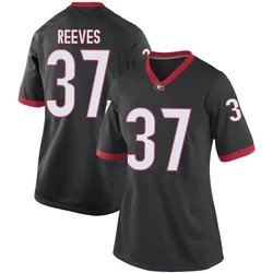 Women's Nike Izayah Reeves Georgia Bulldogs Replica Black Football College Jersey