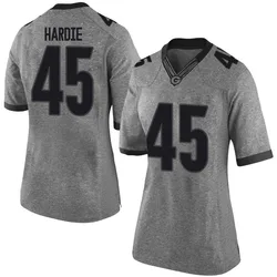 Women's Nike Jacob Hardie Georgia Bulldogs Limited Gray Football College Jersey