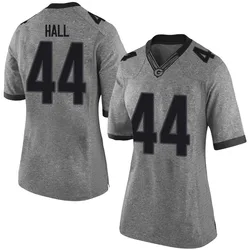 Women's Nike Jordan Hall Georgia Bulldogs Limited Gray Football College Jersey