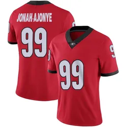 Women's Nike Joseph Jonah-Ajonye Georgia Bulldogs Limited Red Football Jersey