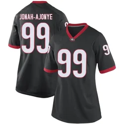 Women's Nike Joseph Jonah-Ajonye Georgia Bulldogs Replica Black Football College Jersey