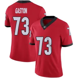 Women's Nike Juan Gaston Georgia Bulldogs Limited Red Football Jersey
