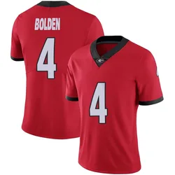Women's Nike KJ Bolden Georgia Bulldogs Limited Red Football Jersey