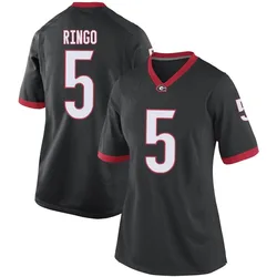 Women's Nike Kelee Ringo Georgia Bulldogs Replica Black Football College Jersey