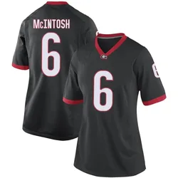 Women's Nike Kenny McIntosh Georgia Bulldogs Replica Black Football College Jersey