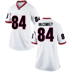 Women's Nike Ladd McConkey Georgia Bulldogs Game White Football College Jersey