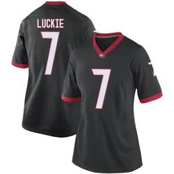 Women's Nike Lawson Luckie Georgia Bulldogs Replica Black Football College Jersey