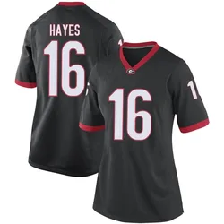 Women's Nike Maurice Hayes Georgia Bulldogs Game Black Football College Jersey