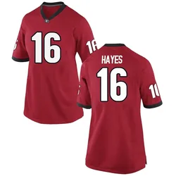 Women's Nike Maurice Hayes Georgia Bulldogs Game Red Football College Jersey