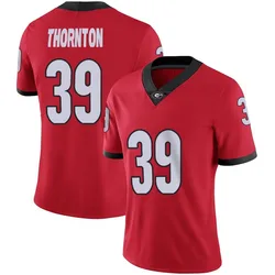 Women's Nike Miles Thornton Georgia Bulldogs Limited Red Football Jersey