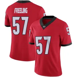 Women's Nike Monroe Freeling Georgia Bulldogs Limited Red Football Jersey