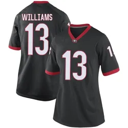 Women's Nike Mykel Williams Georgia Bulldogs Game Black Football College Jersey