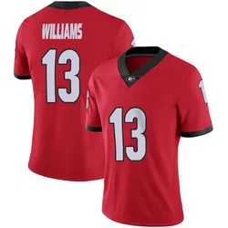 Women's Nike Mykel Williams Georgia Bulldogs Limited Red Football Jersey