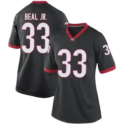 Women's Nike Robert Beal Jr. Georgia Bulldogs Game Black Football College Jersey