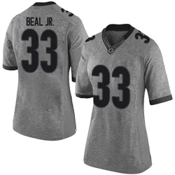 Women's Nike Robert Beal Jr. Georgia Bulldogs Limited Gray Football College Jersey