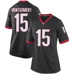 Women's Nike Ryan Montgomery Georgia Bulldogs Game Black Football College Jersey