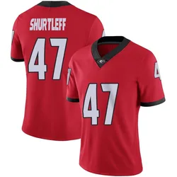 Women's Nike Sam Shurtleff Georgia Bulldogs Limited Red Football Jersey