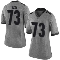 Women's Nike Xavier Truss Georgia Bulldogs Limited Gray Football College Jersey