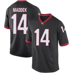 Youth Nike Adrian Maddox Georgia Bulldogs Replica Black Football College Jersey