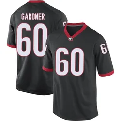 Youth Nike Beau Gardner Georgia Bulldogs Replica Black Football College Jersey