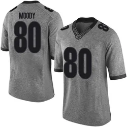 Youth Nike Brandon Moody Georgia Bulldogs Limited Gray Football College Jersey