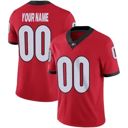 Youth Nike Custom Georgia Bulldogs Limited Red Football Jersey
