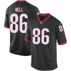Youth Nike Dillon Bell Georgia Bulldogs Game Black Football College Jersey