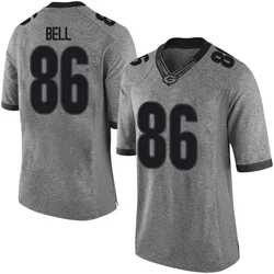 Youth Nike Dillon Bell Georgia Bulldogs Limited Gray Football College Jersey