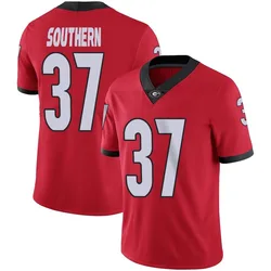 Youth Nike Drew Southern Georgia Bulldogs Limited Red Football Jersey